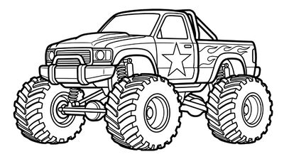 Sports car coloring page for kids